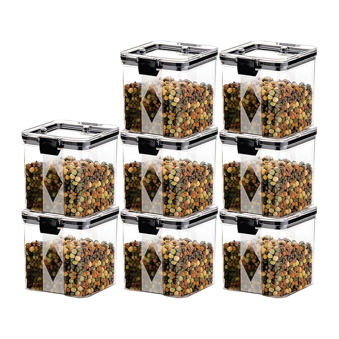 Plastic Kitchen Containers Set